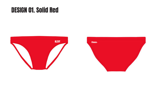 Men's Fitness+ Swim Brief - Power Red