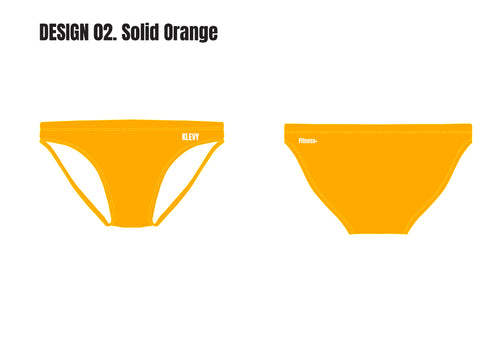 Men's Fitness+ Swim Brief - Solar Orange
