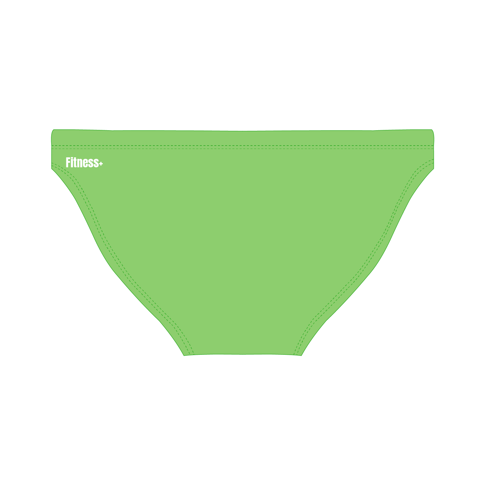 Men's Fitness+ Swim Brief - Vital Green