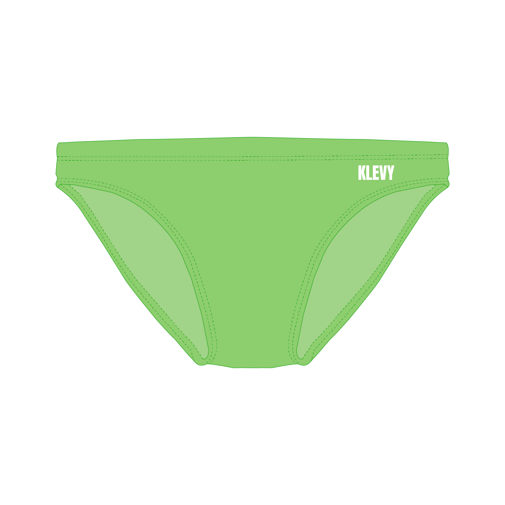 Men's Fitness+ Swim Brief - Vital Green