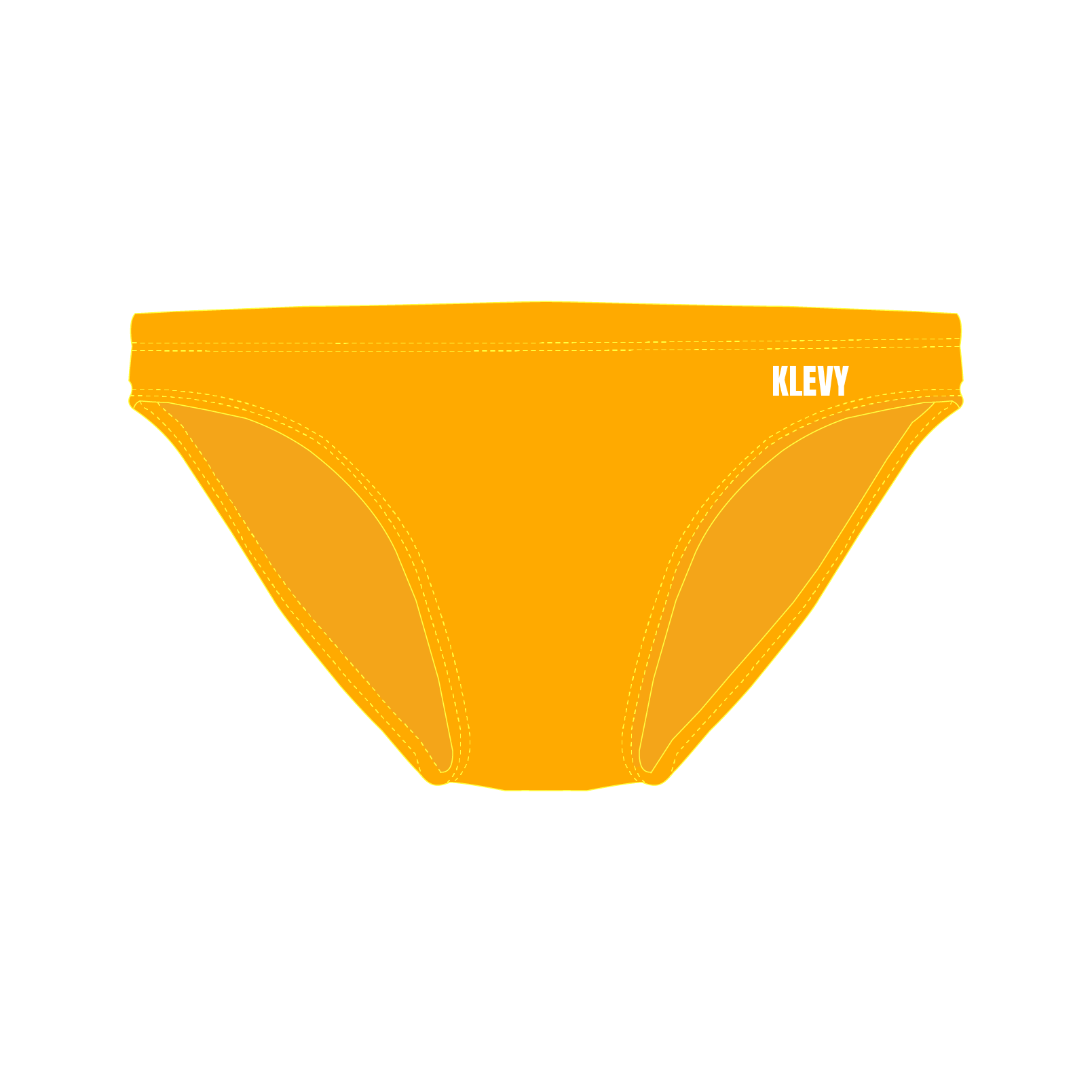 Men's Fitness+ Swim Brief - Solar Orange
